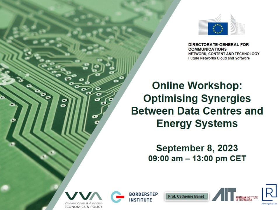 Workshop: Optimising Synergies Between Data Centres And Energy Systems (DCESS)