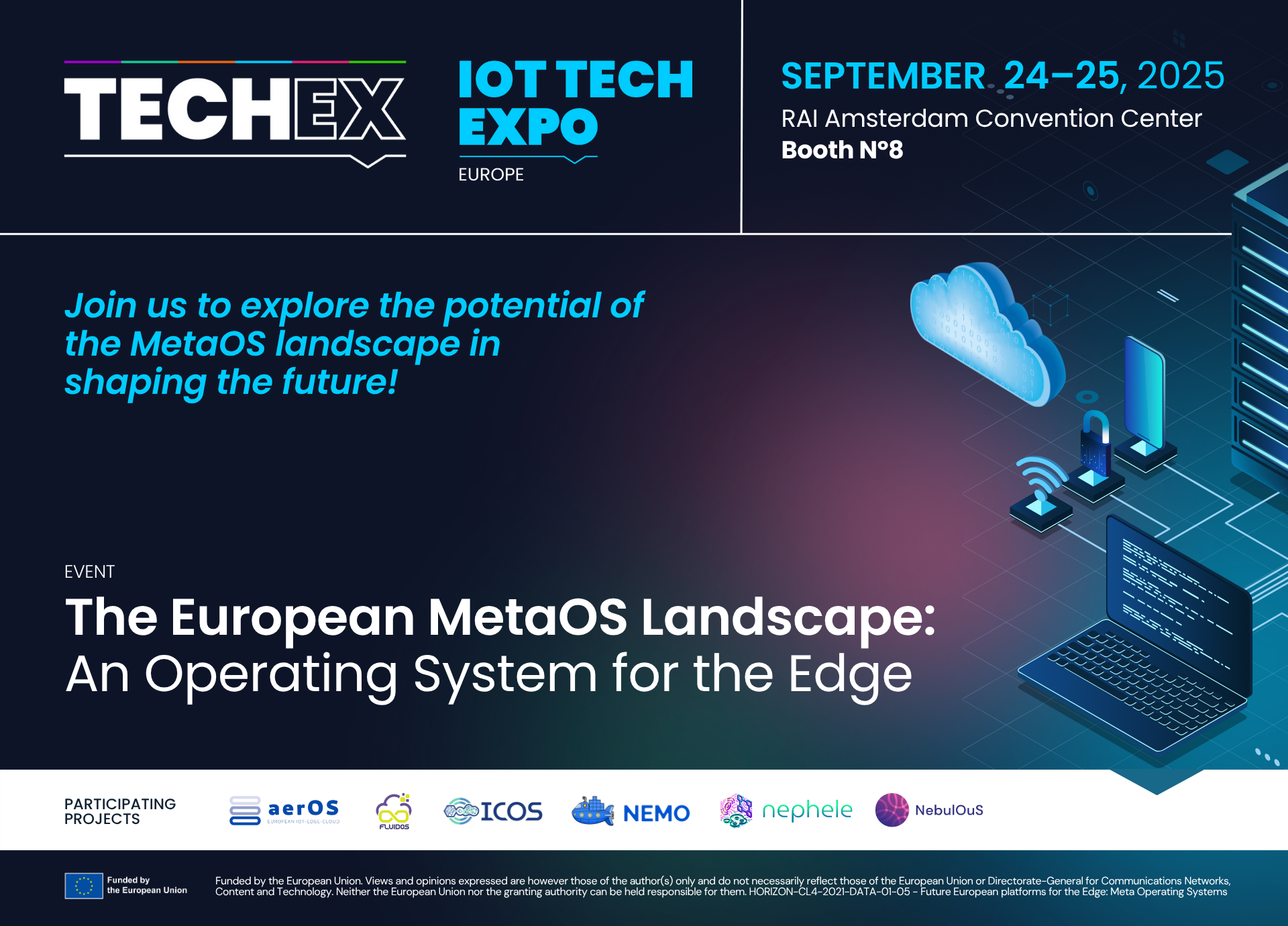 The European MetaOS Landscape: An Operating System for the Edge IoT Tech Expo Amsterdam 2025
